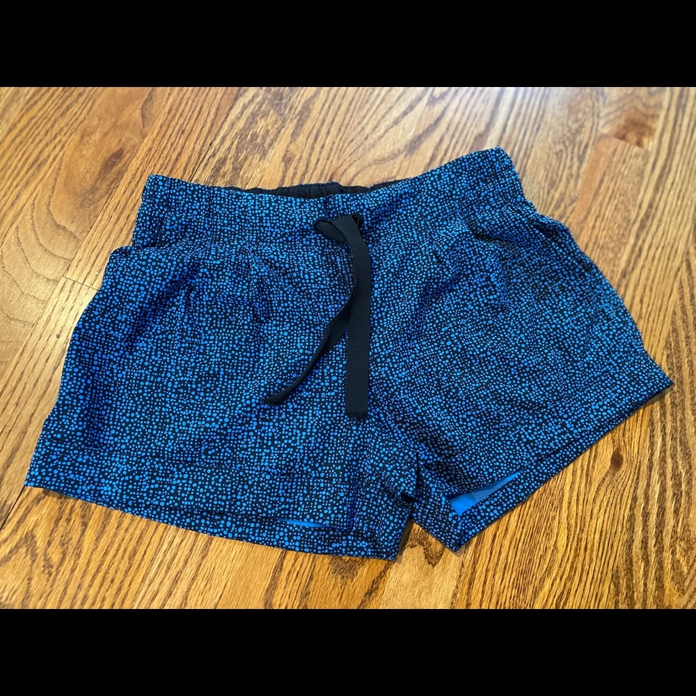 Lululemon blue shorts